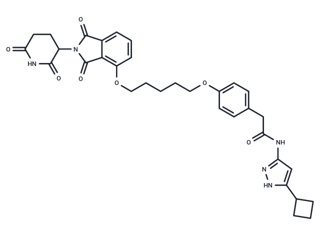 化合物PROTAC CDK9 Degrader-1,PROTAC CDK9 Degrader-1