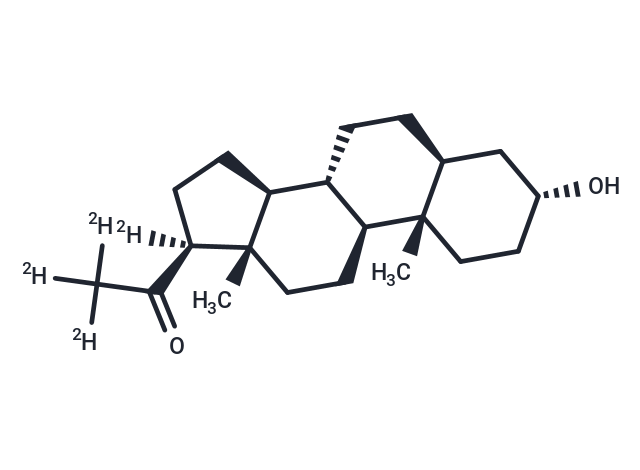 化合物 Allopregnanolone-d4,Allopregnanolone-d4