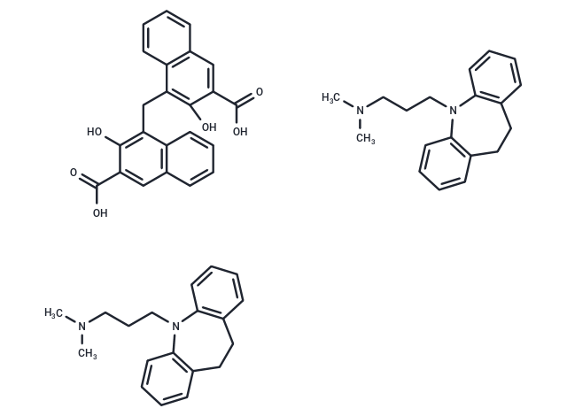 化合物 Imipramine pamoate,Imipramine pamoate