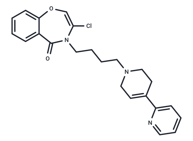 化合物 Piclozotan,Piclozotan