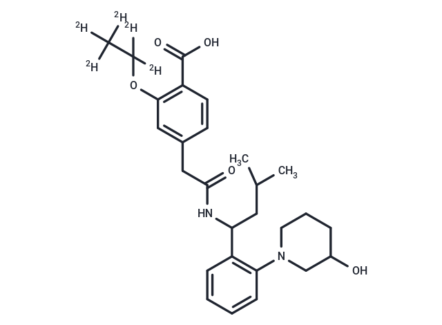 化合物 3-Hydroxy Repaglinide-d5,3-Hydroxy Repaglinide-d5