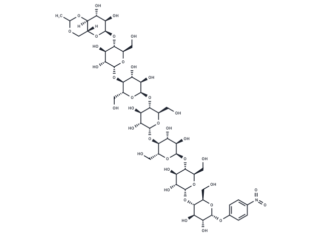 化合物 Ethylidene-4-nitrophenyl-a-D-Maltoheptaoside,Ethylidene-4-nitrophenyl-a-D-Maltoheptaoside