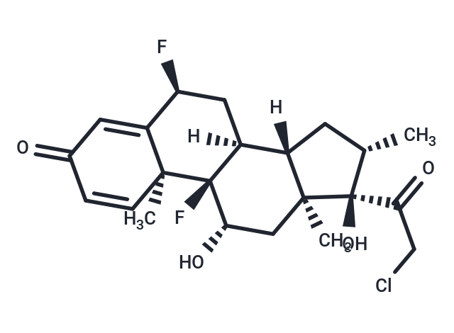 化合物 Halobetasol,Halobetasol