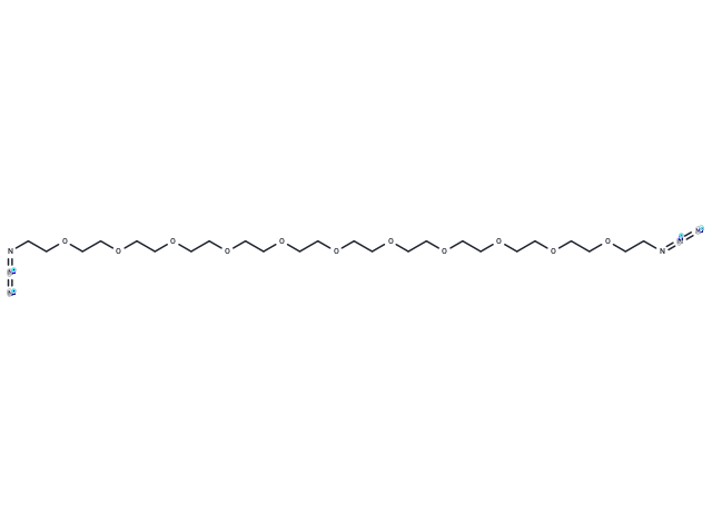 疊氮-十一聚乙二醇-疊氮,Azido-PEG11-azide