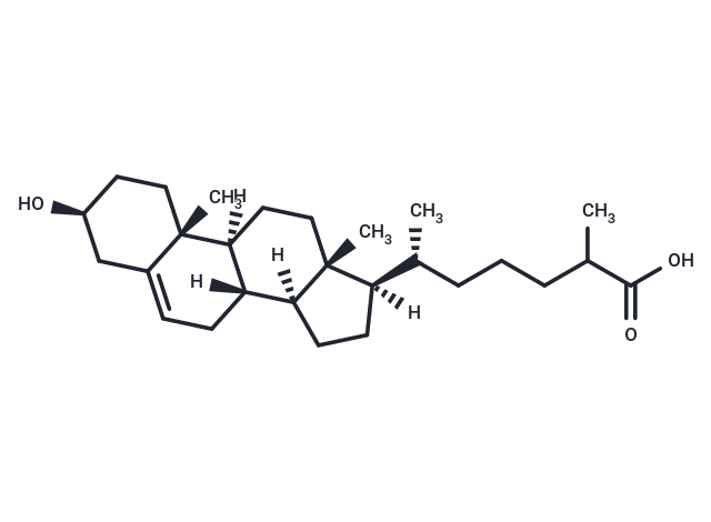 3β-hydroxy-5-Cholestenoic Acid,3β-hydroxy-5-Cholestenoic Acid