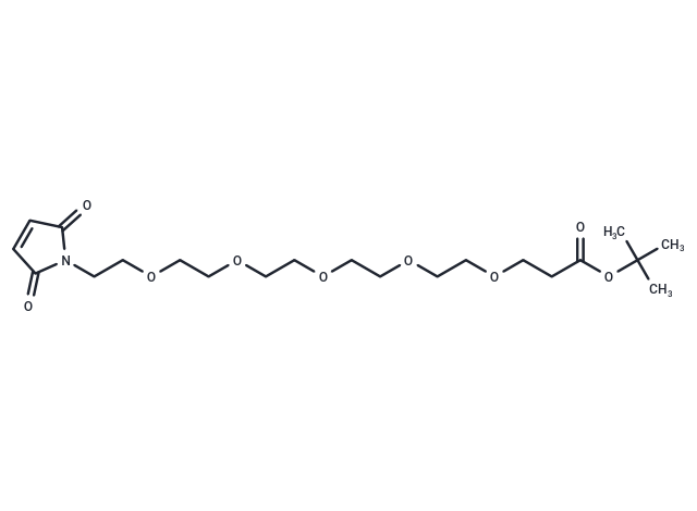 化合物Mal-PEG5-Boc,Mal-PEG5-Boc