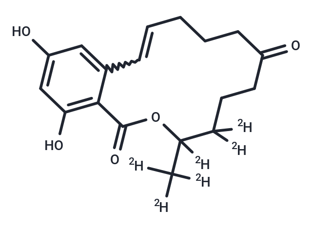 化合物 rac Zearalenone-d6,rac Zearalenone-d6