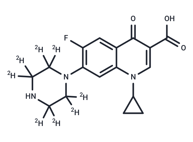 化合物 Ciprofloxacin-d8,Ciprofloxacin-d8