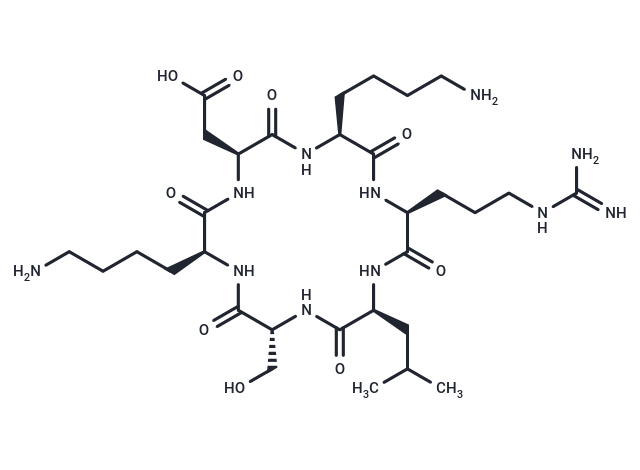 化合物 cyclo(RLsKDK),cyclo(RLsKDK)