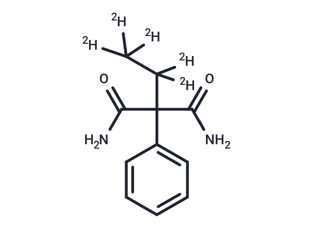 化合物 2-Ethyl-2-phenylmalonamide-d5,2-Ethyl-2-phenylmalonamide-d5