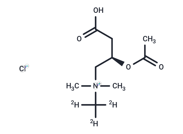 化合物 Acetyl L-Carnitine-d3 Chloride,Acetyl L-Carnitine-d3 Chloride