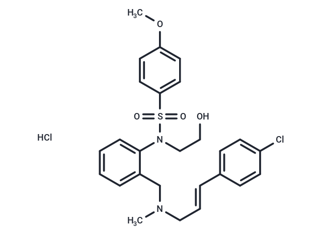 化合物 KN-93 hydrochloride,KN-93 hydrochloride