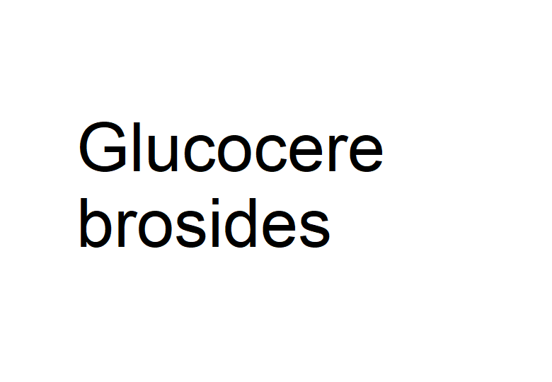 鞘糖脂,Glycosphingolipids, soya