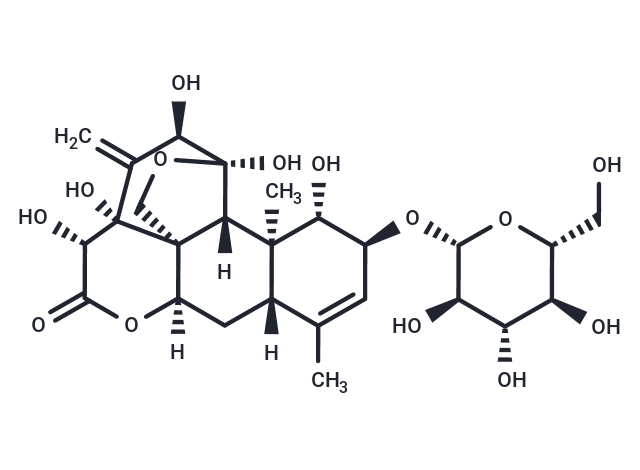 化合物 Eurycomanol 2-O-β-D-glucopyranoside,Eurycomanol 2-O-β-D-glucopyranoside