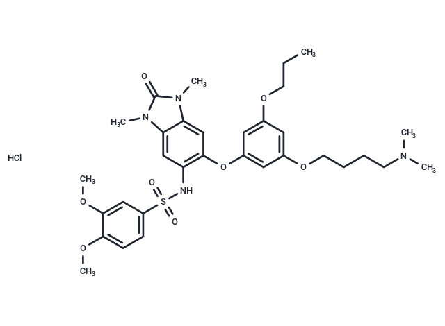 化合物 IACS-9571 hydrochloride,IACS-9571 hydrochloride