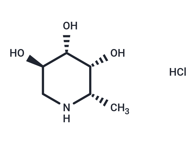 化合物 Deoxyfuconojirimycin hydrochloride,Deoxyfuconojirimycin hydrochloride