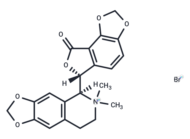 化合物 Bicuculline methobromide,Bicuculline methobromide