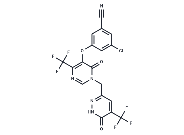 化合物 Ulonivirine,Ulonivirine