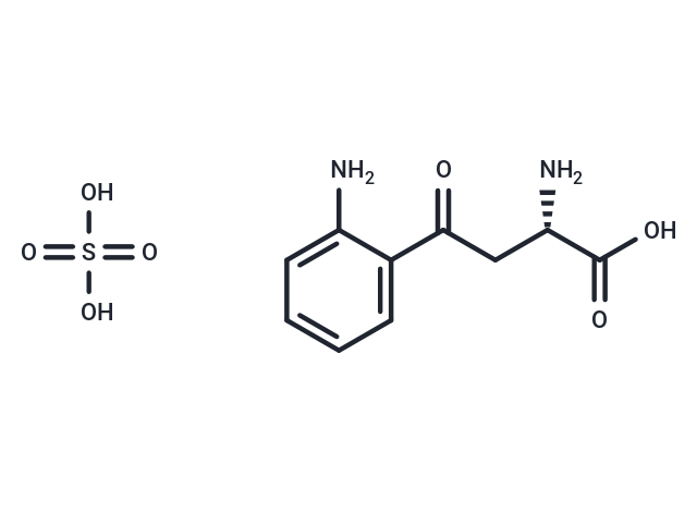 化合物 L-Kynurenine sulfate,L-Kynurenine sulfate