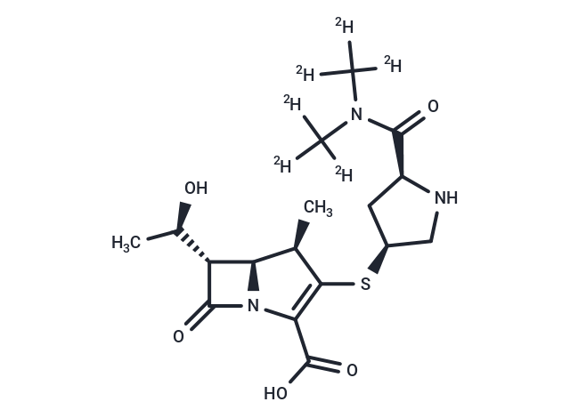 化合物 Meropenem-d6,Meropenem-d6