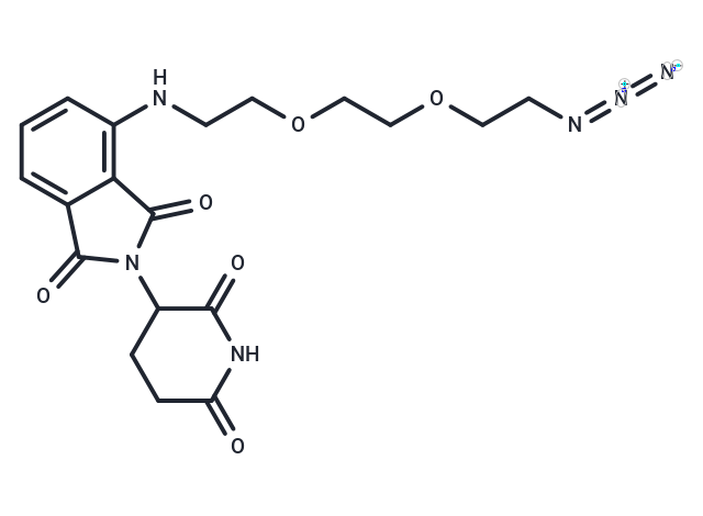 化合物Pomalidomide 4'-PEG2-azide,Pomalidomide 4'-PEG2-azide?