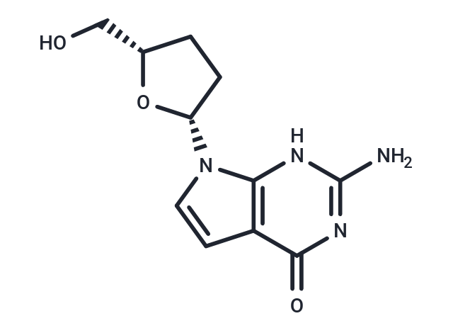 化合物 7-Deaza-2',3'-dideoxyguanosine,7-Deaza-2',3'-dideoxyguanosine