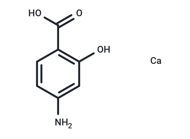 化合物 4-Aminosalicylic acid hemicalcium,4-Aminosalicylic acid hemicalcium