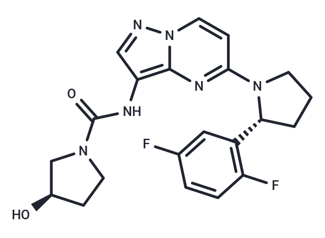 化合物 (R)-Larotrectinib,(R)-Larotrectinib