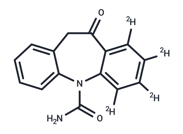 化合物 Oxcarbazepine-d4,Oxcarbazepine-d4