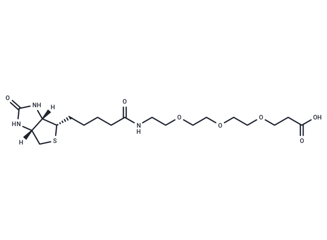 化合物Biotin-PEG3-acid,Biotin-PEG3-acid