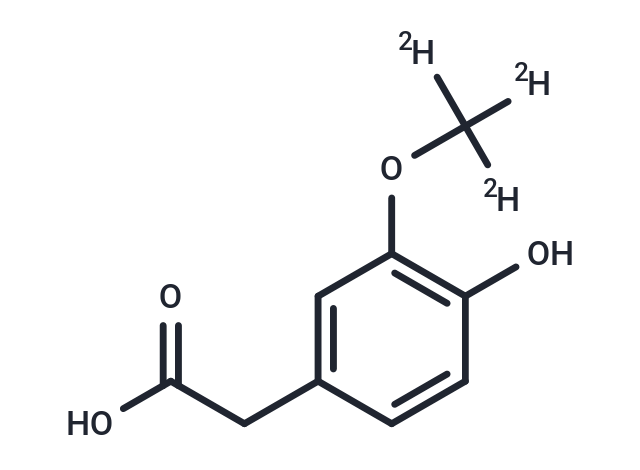 化合物 Homovanillic acid-d3,Homovanillic acid-d3