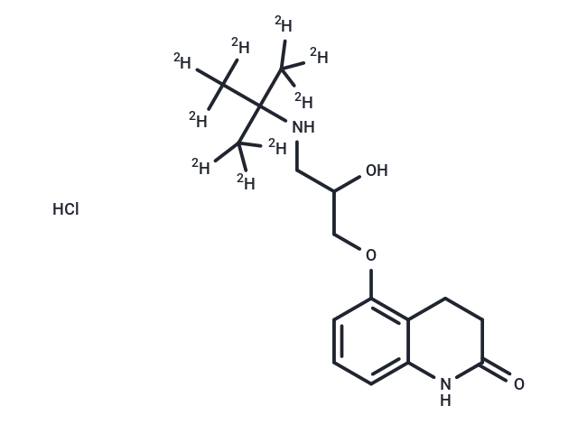 化合物 Carteolol-d9 Hydrochloride,Carteolol-d9 Hydrochloride