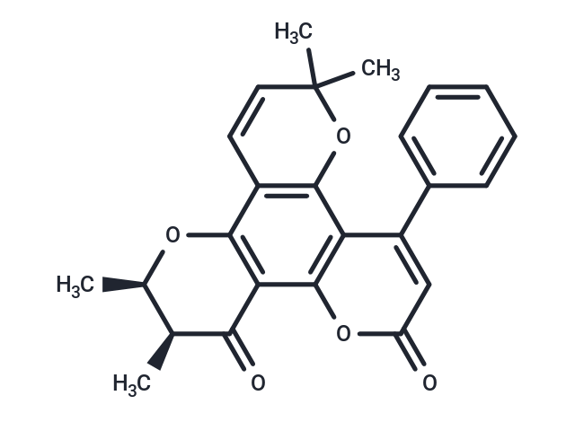 化合物 Inophyllum E,Inophyllum E