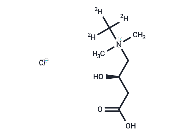 化合物 L-Carnitine-d3 Chloride,L-Carnitine-d3 Chloride