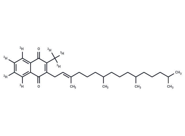 化合物 Vitamin K1-d7,Vitamin K1-d7