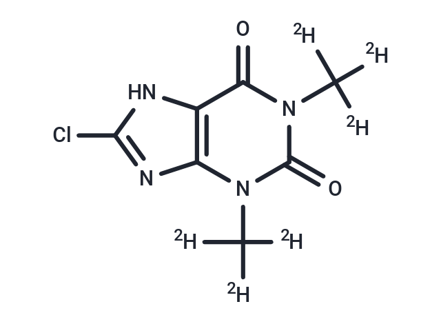 化合物 8-Chlorotheophylline-d6,8-Chlorotheophylline-d6