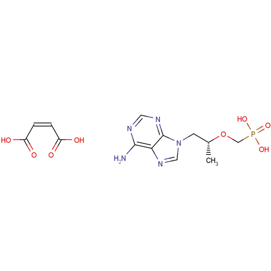 化合物 Tenofovir maleate,Tenofovir maleate