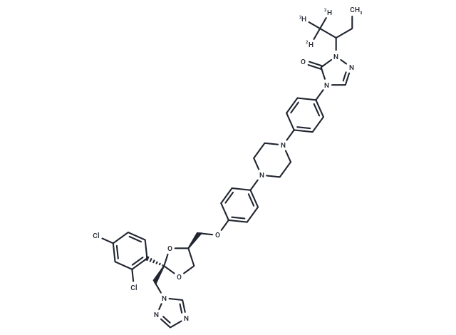 化合物 Itraconazole-d3,Itraconazole-d3