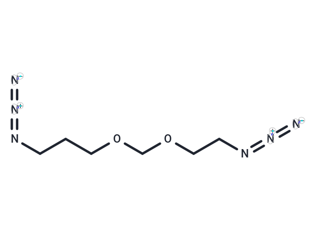 化合物Azido-PEG2-azide,Azido-PEG2-azide