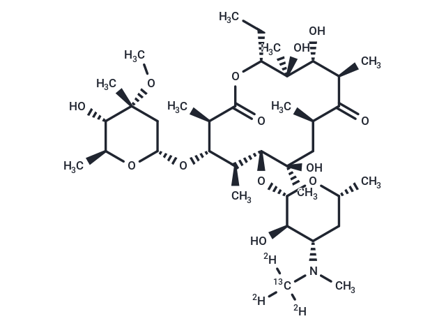 紅霉素-13C,d3,Erythromycin-13C-d3