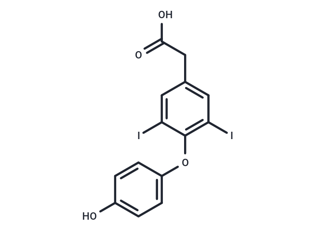 3,5-Diiodothyroacetic Acid,3,5-Diiodothyroacetic Acid