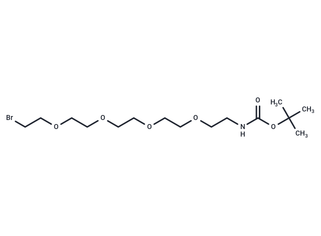 化合物N-Boc-PEG5-bromide,N-Boc-PEG5-bromide