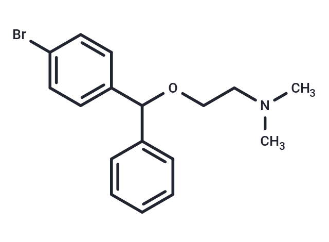 化合物 Bromodiphenhydramine,Bromodiphenhydramine