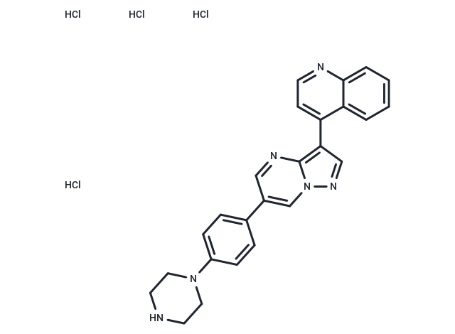 化合物 LDN193189 Tetrahydrochloride,LDN193189 Tetrahydrochloride