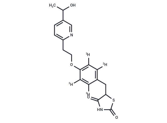 化合物 Hydroxy Pioglitazone M-IV-d4,Hydroxy Pioglitazone M-IV-d4