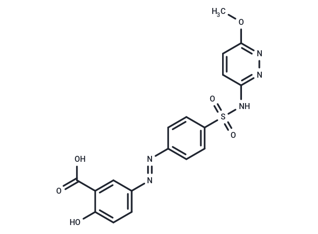 化合物 Salazopyridazine,Salazopyridazine