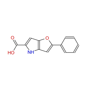 2-苯基-4H-呋喃并〔3,2-b]吡咯-5-羧酸