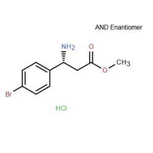 (R)-3-氨基-3-(4-溴苯基)丙酸甲酯鹽酸鹽