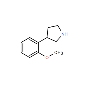 3-(2-甲氧基苯基)吡咯烷盐酸盐