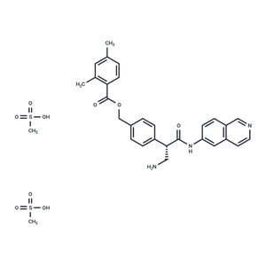 化合物 Netarsudil mesylate|T10358L2|TargetMol